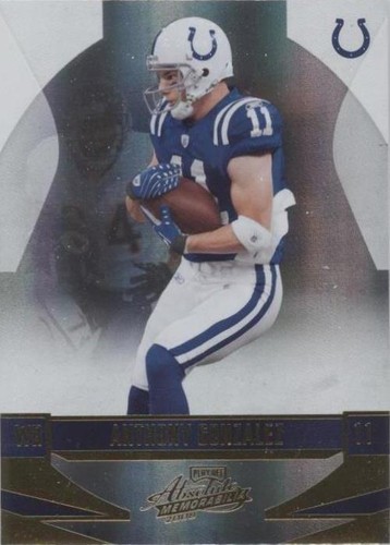 2008 Playoff Absolute Memorabilia Anthony Gonzalez #68