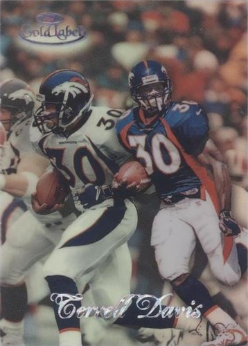 1998 Topps Gold Label Terrell Davis #10