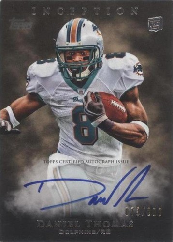 2011 Topps Inception Daniel Thomas #114