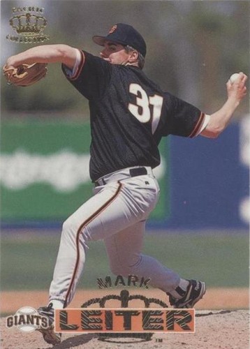 1996 Pacific Crown Collection - Mark Leiter #205