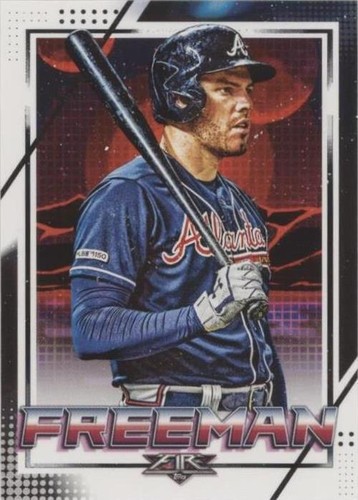 2020 Topps Fire - Freddie Freeman #74
