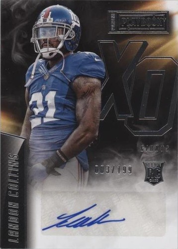 2015 Panini Playbook Landon Collins #XO-LC
