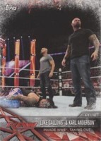 2017 Topps WWE Road to Wrestlemania - Karl Anderson Luke Gallows #76