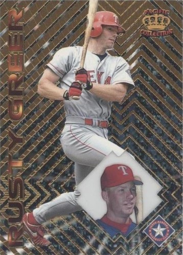 1997 Pacific Crown Collection Prism - Rusty Greer #69