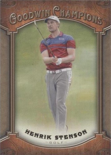 2014 Upper Deck Goodwin Champions - Henrik Stenson #106