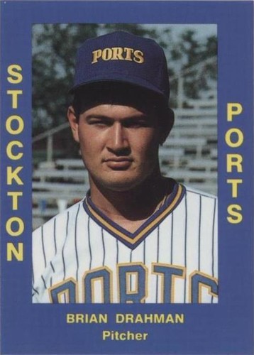 1988 Cal League California League - Brian Drahman #186