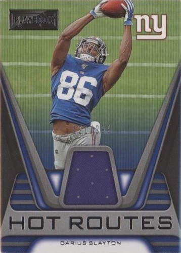 2019 Panini Playbook Darius Slayton #17