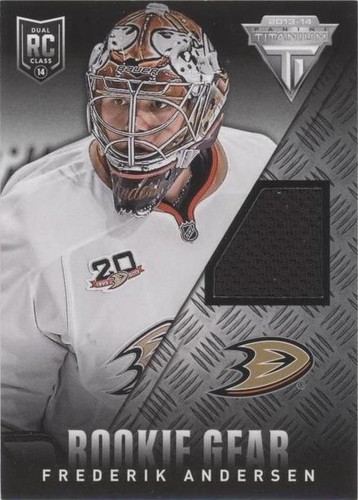 2013-14 Panini Rookie Anthology - Frederik Andersen #RG-FA