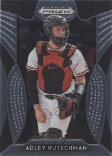 2019 Panini Prizm Draft Picks Adley Rutschman Auto RC Hyper
