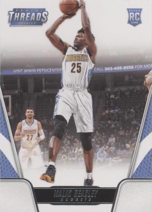 2016-17 Panini Threads - Malik Beasley #162