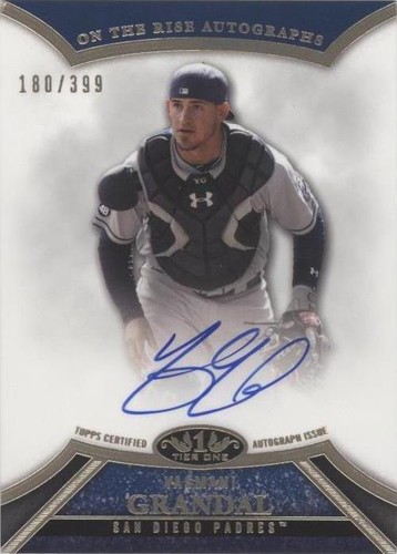2013 Topps Tier One - Yasmani Grandal #ORA-YG1
