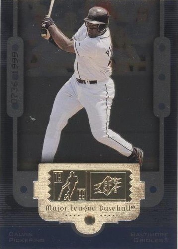 1999 SPx - Calvin Pickering #86