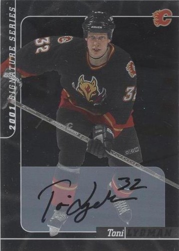 2000-01 In the Game Be A Player Signature Series - Toni Lydman #217