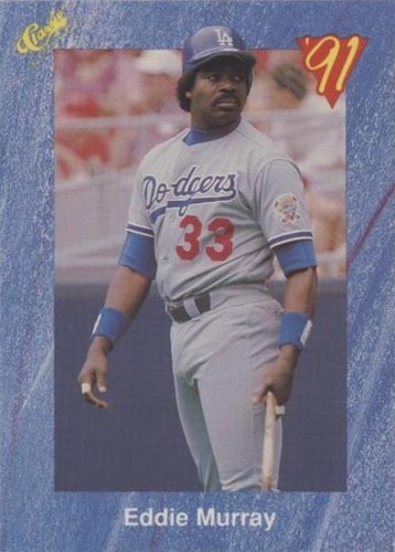 1991 Classic Update Blue Travel Edition - Eddie Murray #T51