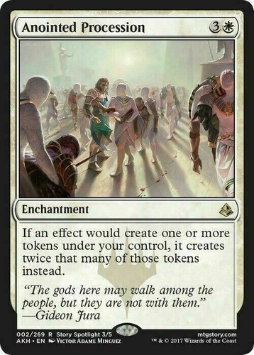 MTG 選定された行進 Anointed Procession 選定された行進 (Anointed Procession) · Amonkhet (AKH) #2