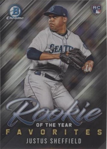 2019 Bowman - Justus Sheffield #ROYF-11
