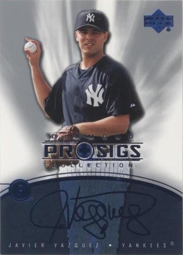 2004 Upper Deck Diamond Collection Pro Sigs - Javier Vazquez #84