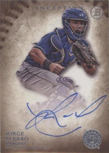 2015 Bowman Inception - Jorge Alfaro #PA-JA