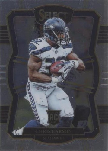 2017 Panini Select Chris Carson #192