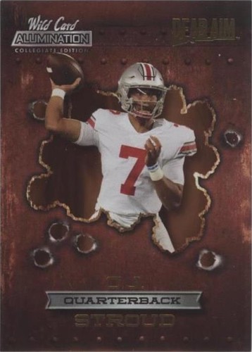 2021 Wild Card Alumination C.J. Stroud Green /149 Dead Aim