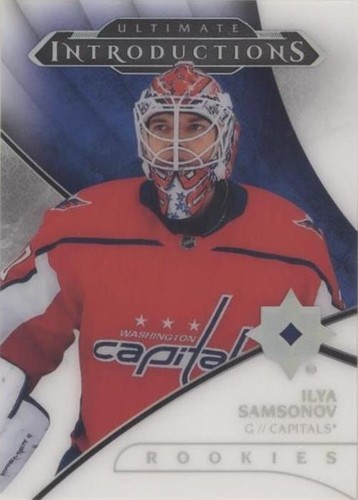 2018-19 Upper Deck Ultimate Collection - Ilya Samsonov #UI-19