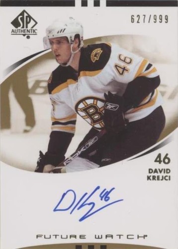 2007-08 SP Authentic - David Krejci #200