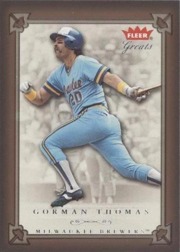 2004 Fleer Greats of the Game - Gorman Thomas #58