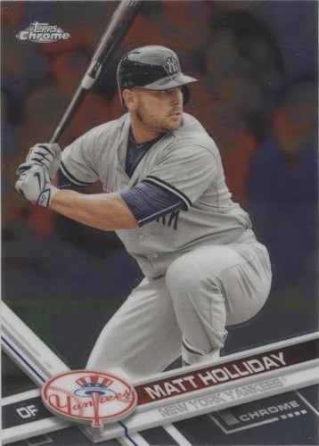 2017 Topps Chrome - Matt Holliday #3