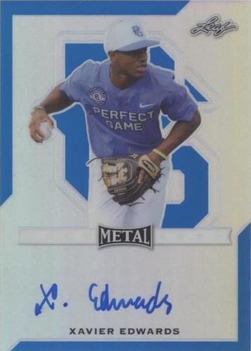 2017 Leaf Perfect Game All-American Classic - Xavier Edwards #BA-XE1