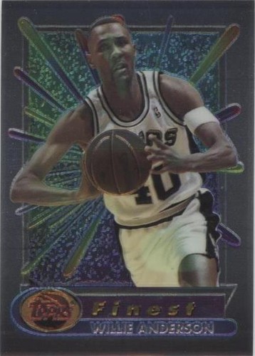 1994-95 Topps Finest - Willie Anderson #143