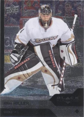 2013-14 Upper Deck Black Diamond - Jonas Hiller #81