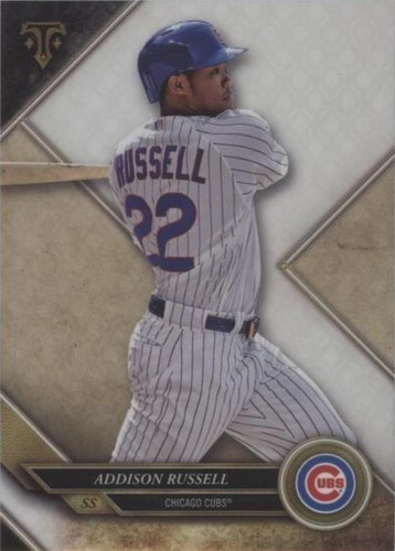 2017 Topps Triple Threads - Addison Russell #34