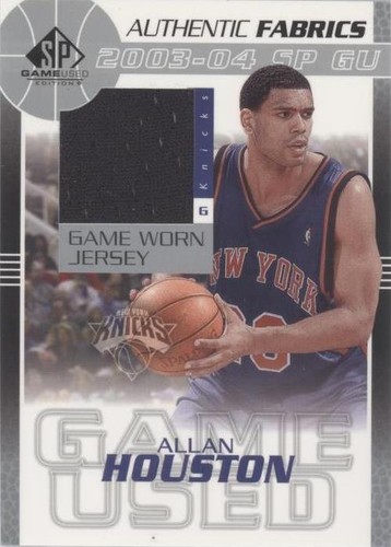 2003-04 SP Game Used - Allan Houston #AH-J