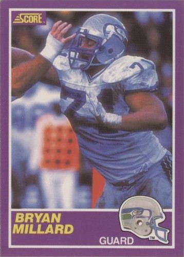 1989 Score Supplemental Bryan Millard #412S