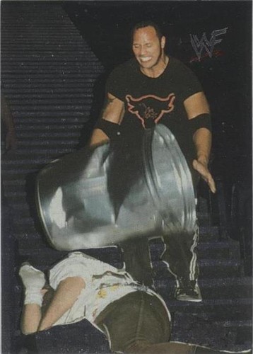 2000 Comic Images WWF No Mercy - Mankind The Rock #50