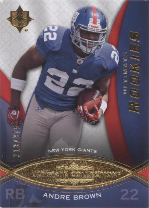 2009 Upper Deck Ultimate Collection Andre Brown #171