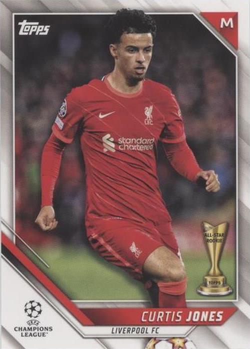 2021-22 Topps UCL Collection Curtis Jones #34