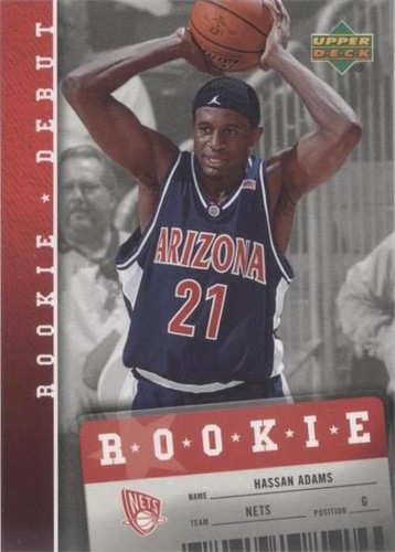 2006-07 Upper Deck Rookie Debut - Hassan Adams #129