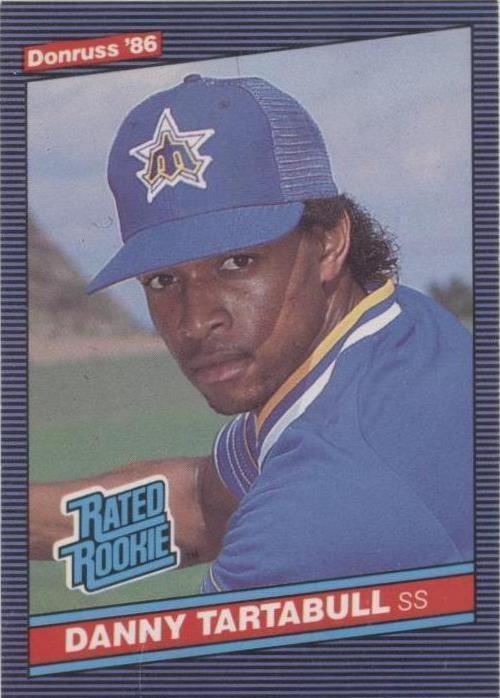 1986 年 Donruss - Danny Tartabull #38