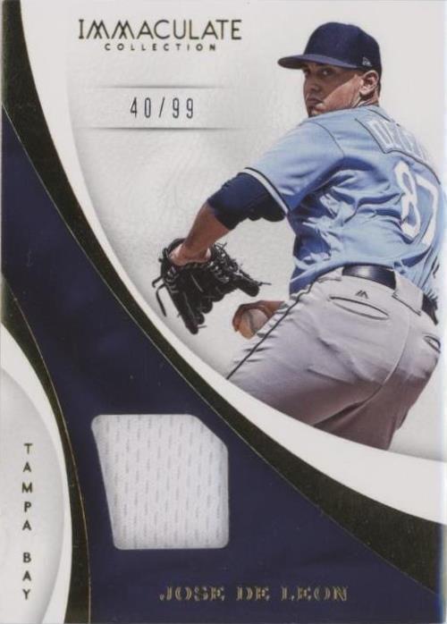 Panini Immaculate Collection 2017 - José De León #S-JDL