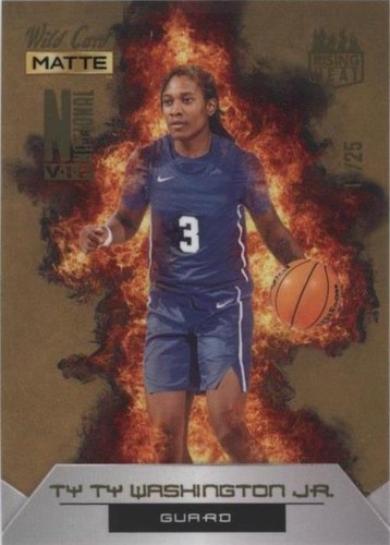 2022 Wild Card MATTE National Convention - TyTy Washington Jr. #RHN-19