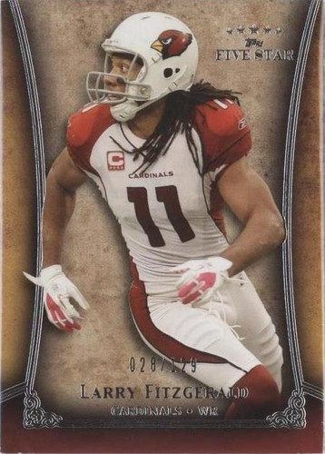 2011 Topps Five Star Larry Fitzgerald #10