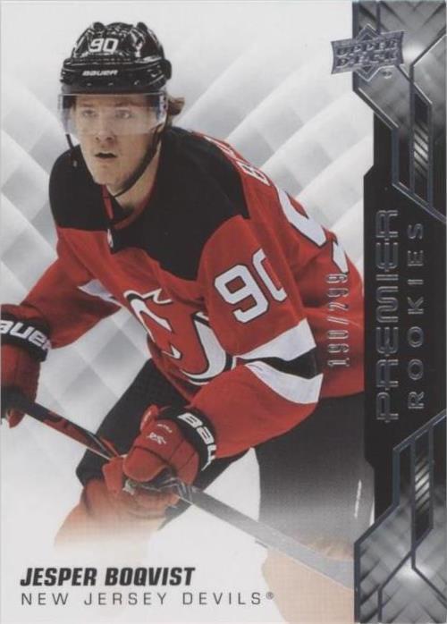 2019-20 Upper Deck Premier - Jesper Boqvist #87
