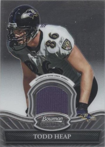 2010 Bowman Sterling Todd Heap #BSR-THE