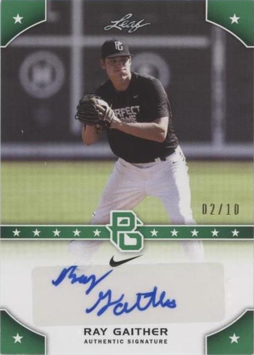 2015 Leaf Perfect Game National Showcase - Ray Gaither #PG-RG1