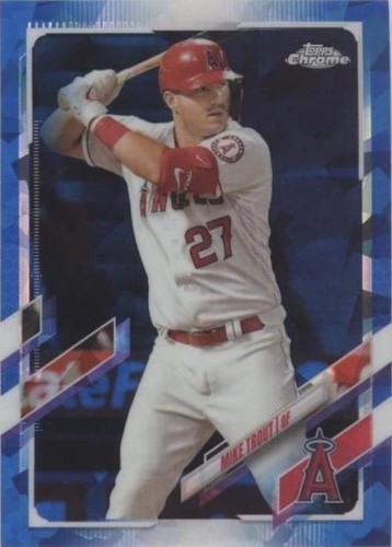 2021 Topps Chrome Sapphire Edition - Mike Trout #27