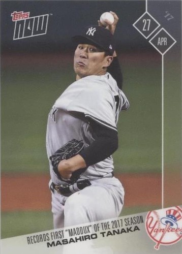 2017 Topps Now - Masahiro Tanaka #89
