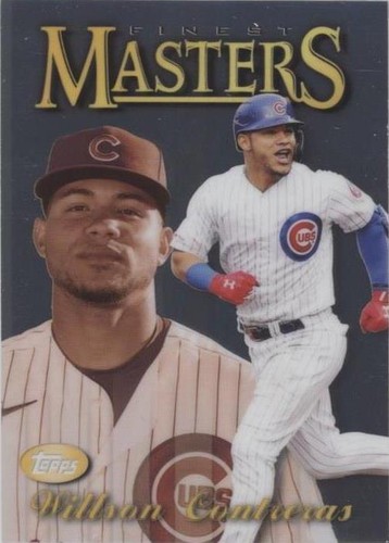 2021 Topps Finest - Willson Contreras #97FM-WC
