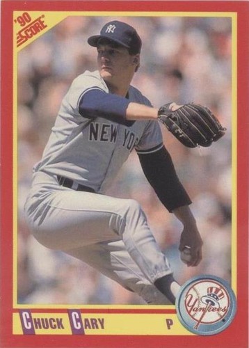 1990 Score - Chuck Cary #393