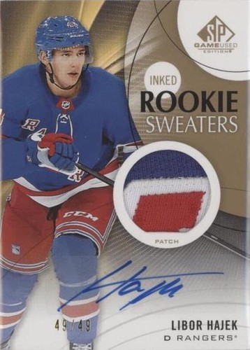 2019-20 Upper Deck SP Game Used - Libor Hajek #RS-LH